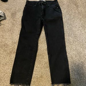 Free People Black Jeans